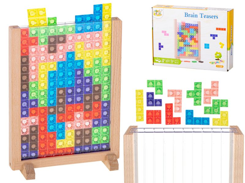 Gra logiczna układanka tetris stojący zdjęcie 1