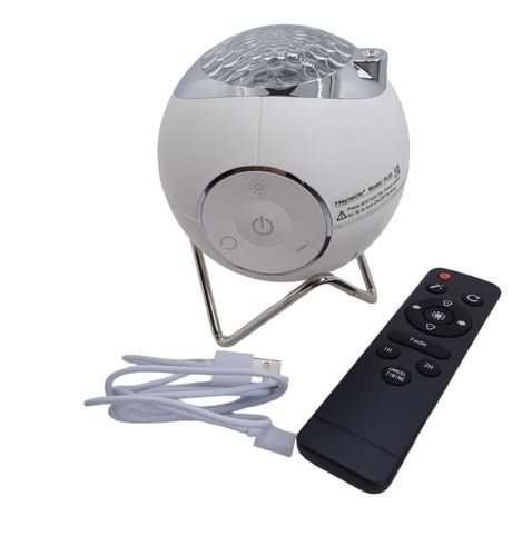 Lampka Nocna Projektor Laserowy Głośnik z Pilotem na Arena.pl