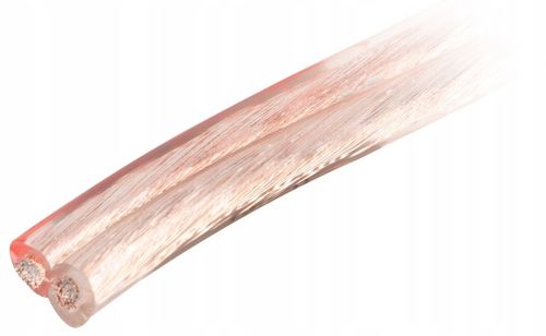 KABEL PRZEWÓD GŁOŚNIKOWY DWUŻYŁOWY CAR AUDIO HQ CCA 2x4MM 25M MOCNY GRUBY na Arena.pl