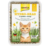 GimCat HYDRO GRAS trawa odkłaczająca trawka na kule włosowe jelita kota 150