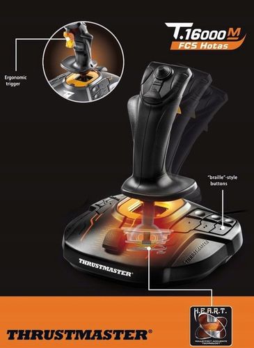 Thrustmaster Joystick T16000M FCS (PC) na Arena.pl