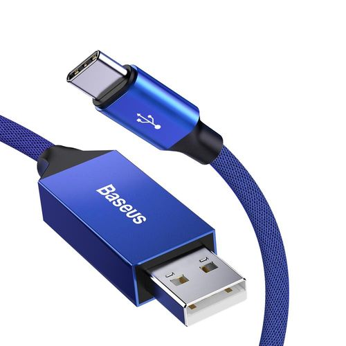 Baseus kabel Artistic (typ-c | 5m) 3A niebieski na Arena.pl