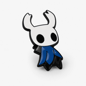 The Vessel | 5 cm | Metal Emalia | Przypinka Gamingowa | Hollow Knight