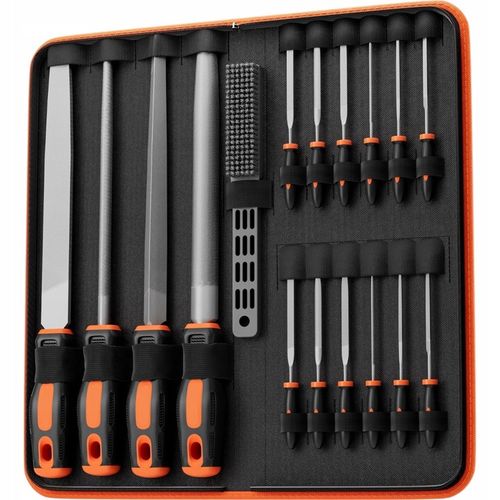 Zestaw pilników do metalu drewna iglaki iglaków tarniki zdzieraki etui 18el na Arena.pl