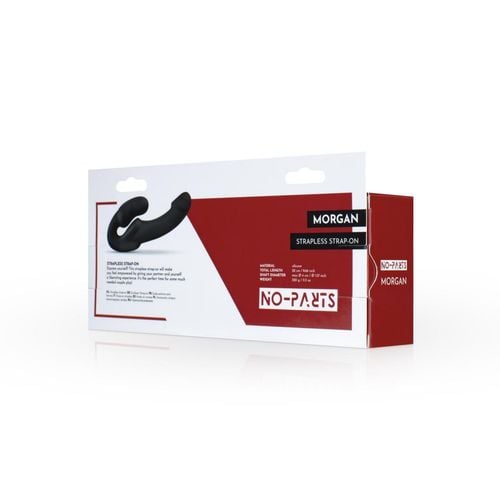 no parts   morgan strapless strap on dildo   22 cm   black na Arena.pl