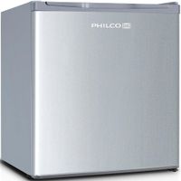 MAŁA LODÓWKA PODBLATOWA HOTELOWA MINIBAR 41L PHILCO PSB 401 EX CUBE SREBRNA