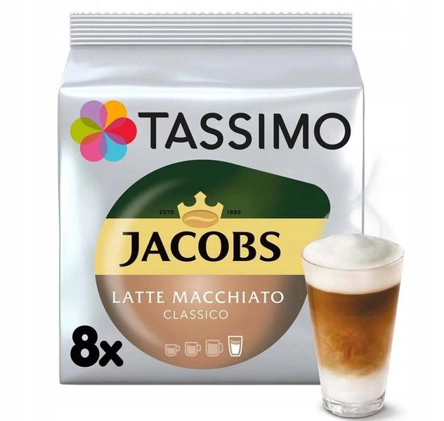 Kapsułki TASSIMO Latte Macchiato Classico 2 x 8 zdjęcie 4