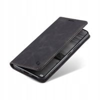 ELEGANCKIE ETUI Z KLAPKĄ SKÓRZANE PORTFEL ZAMYKANE DO POCO F6 PRO + SZKŁO
