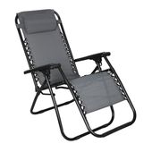 Krzesło leżak grawitacyjny Szary