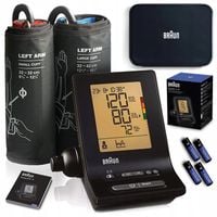 CIŚNIENIOMIERZ NARAMIENNY BRAUN ExactFit 5 BP6200 MED ARYTMIA + 2 MANKIETY