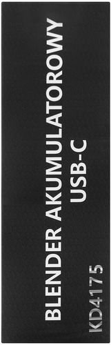 Blender akumulatorowy USB-C 400ml / 2x3000mAh KD4175 na Arena.pl
