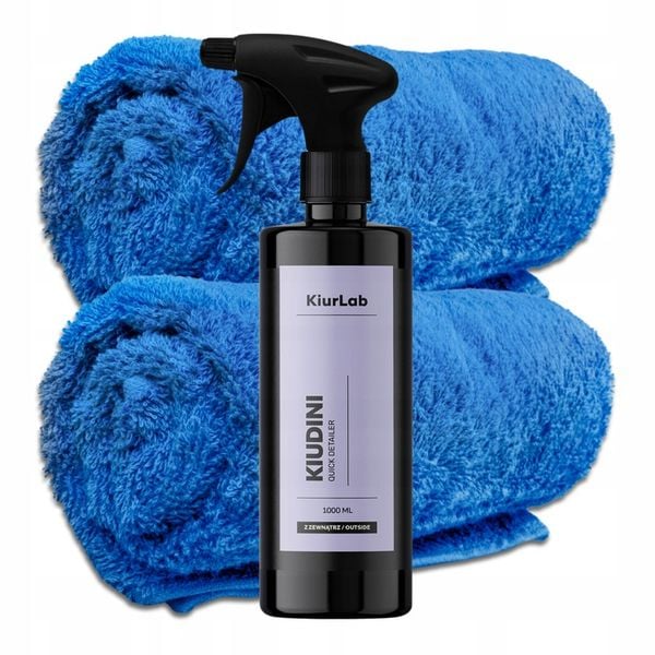 KIURLAB KIUDINI 1L QUICK DETAILER podbija kolor lakieru głębie GLASS Effect zdjęcie 1
