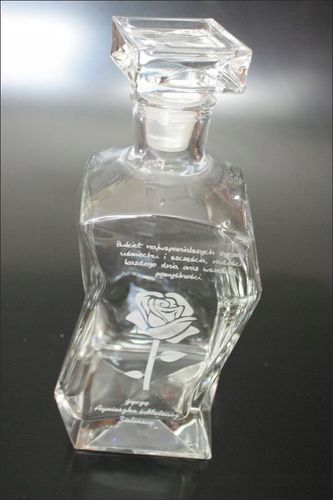 KARAFKA z grawerem prezent urodziny 20 30 40 50 18 na Arena.pl