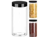 Pojemnik słoik plastikowy na przyprawy mąkę makaron organizer 1500ml