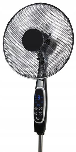 Wentylator 60W podłogowy Blow czarny + pilot na Arena.pl