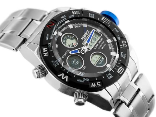 PERFECT ZEUS - A890 (zp257d) - silver/blue na Arena.pl