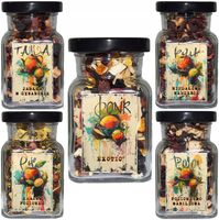 Herbata Owocowa w słoiczkach - zestaw 5szt - C