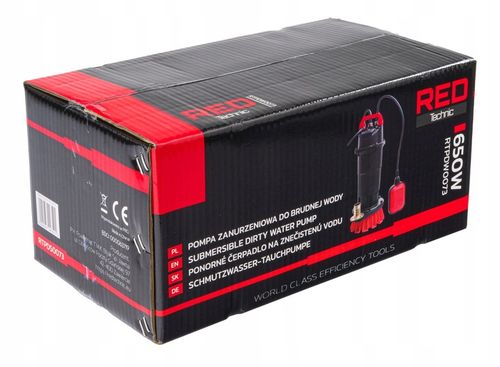 POMPA ZATAPIALNA DO WODY BRUDNEJ CZYSTEJ DESZCZÓWKI ŚCIEKÓW PŁYWAK 8000 l/h na Arena.pl