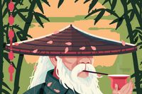 Plakat 30x20cm Starszy Dziadzio