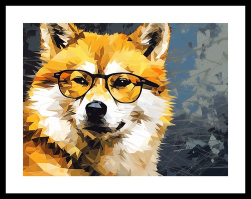 Plakat 40x30cm Intelektualny Psiak na Arena.pl