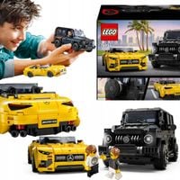 KLOCKI LEGO SAMOCHÓD MERCEDES AMG 63 LEGO AUTA SAMOCHODY ZESTAW 2 AUT 808EL