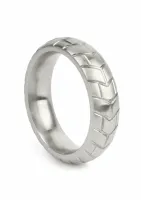 mr. steel mega tire c-ring satin 50mm stalowy pierścień satynowy