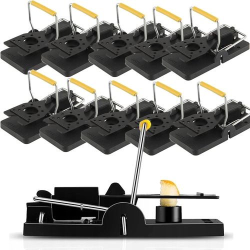 10x SILNA KLASYCZNA PUŁAPKA ŁAPKA NA MYSZY SZCZURY GRYZONIE MYSZOŁAPKA na Arena.pl