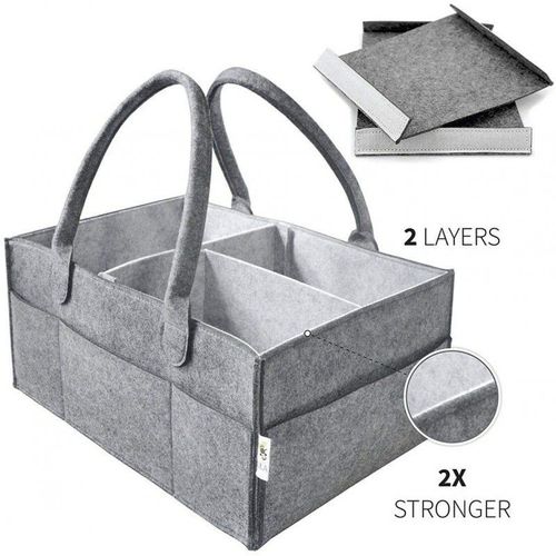 Organizer stojący filc denim grey ORM01 na Arena.pl