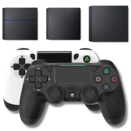 BEZPRZEWODOWY PAD GAMINGOWY do PS4 KONTROLER DOUBLESHOCK WIBRACJE Zamiennik na Arena.pl