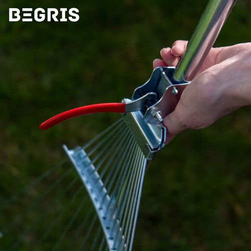 Grabie do liści wachlarzowe druciane regulowane metalowy rączka na Arena.pl