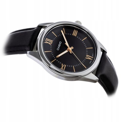 ZEGAREK MĘSKI CASIO MTP-V005 skórzany +BOX +GRAWER na Arena.pl