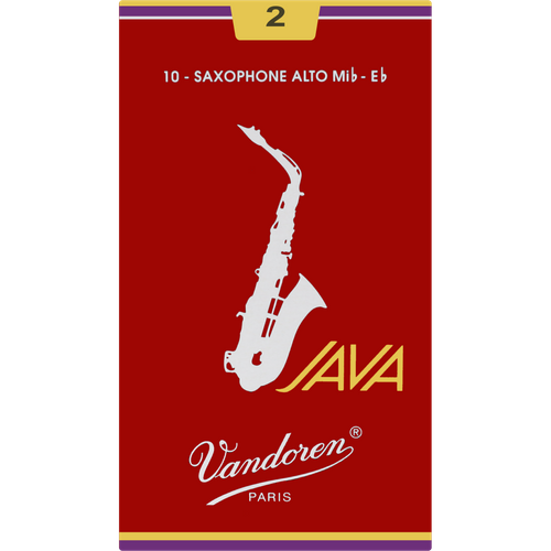 Stroik saksofon altowy alt 2 Vandoren JAVA Filed Red SR262R 1 szt. na Arena.pl