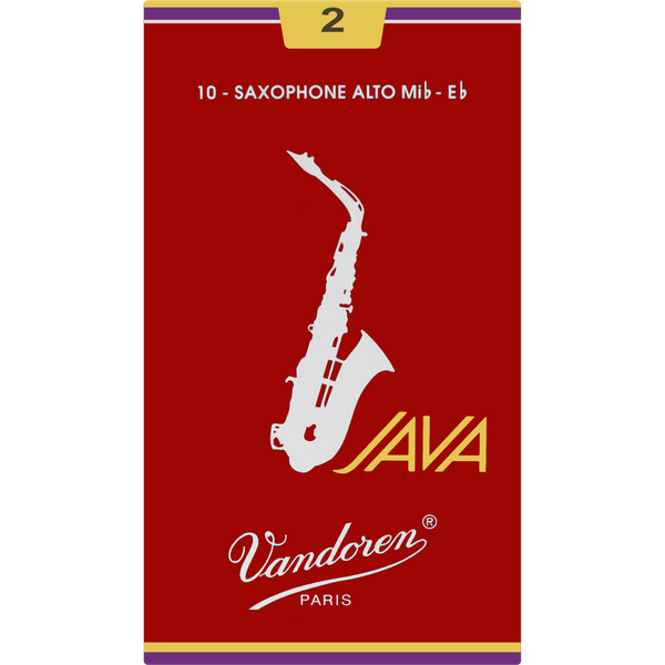 Stroik saksofon altowy alt 2 Vandoren JAVA Filed Red SR262R 1 szt. zdjęcie 5