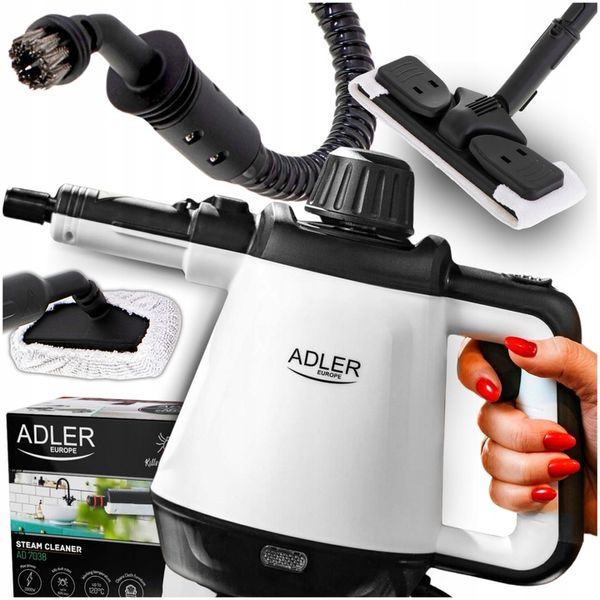 Myjka parowa Parownica Czyścik Okien Steamer 2000W 3,5 bara 13 elementów zdjęcie 8