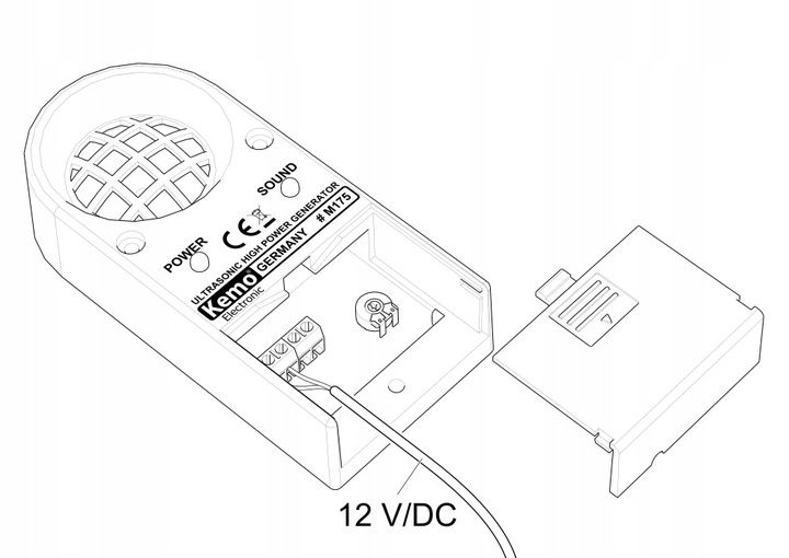 KEMO M175 ODSTRASZACZ NA INSEKTY, PTAKI, KUNY INNE zdjęcie 3