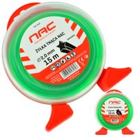 ŻYŁKA TNĄCA NAC DO KOS I PODKASZAREK ŚREDNICA 2 MM DŁUGOŚĆ 15 MB GWIAZDKA