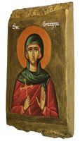 Ikona Święta Grażyna patronka tych, którzy wybierają drogę samotności