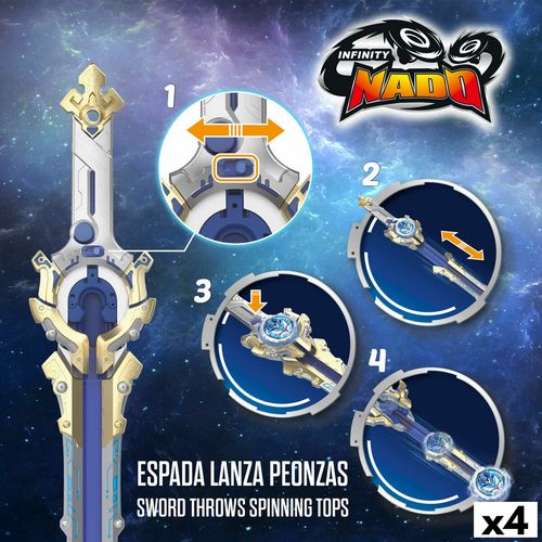 Bączek Infinity Nado (4 Sztuk) na Arena.pl