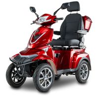 Skuter elektryczny BILI BIKE SHINO QUADRO G4 LIT czerwony