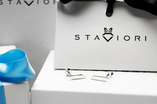 Srebrne kolczyki Staviori na Arena.pl