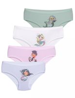 Figi Majtki Dziewczęce Bawełniane Kolorowe Na Prezent 4-PAK MORAJ 98-104