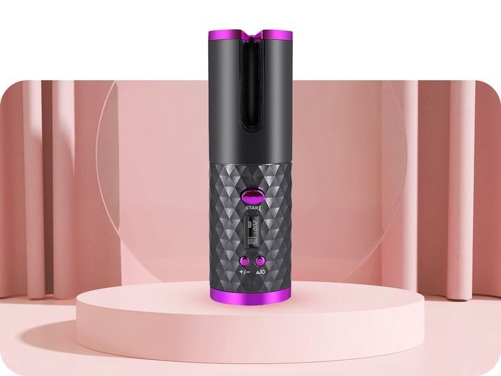 LOKÓWKA AUTOMATYCZNA LCD TIMER OBROTOWA FALOWNICA LOKÓWKA DO WŁOSÓW zdjęcie 6