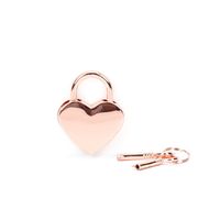 Kłódka Rose Gold Heart Shape Padlock (2Pcs A Set) Liebe Seele