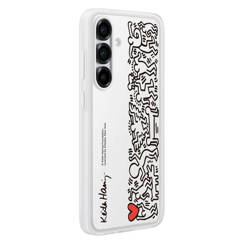 Etui silikonowe plecki Samsung Flipsuit Case do Samsung Galaxy S25 - białe na Arena.pl