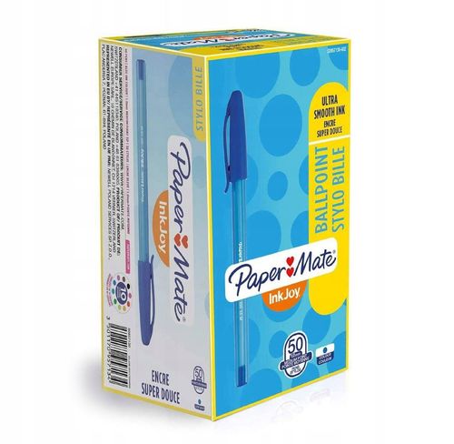 Długopis Paper Mate Inkjoy 100 Cap M Niebieski na Arena.pl
