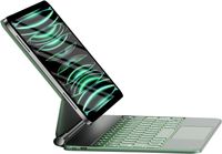 Etui z klawiaturą do iPad Air/Pro 11" 2025/2024 MultiTouch zielone QWERTY