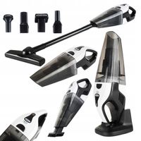 ODKURZACZ RĘCZNY CYKLONOWY BEZWORKOWY BEZPRZEWODOWY PIONOWY SAMOCHODOWY