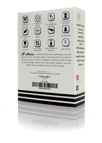 stymulator   smart massager usb 8 functions / app + remote control na Arena.pl