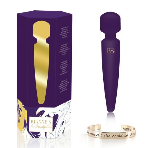 rianne s essentials - bella mini body wand deep purple na Arena.pl