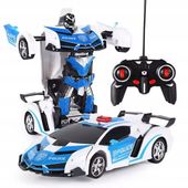 ROBOT ZDALNIE STEROWANY AUTO 2W1 RADIOWÓZ POLICJA